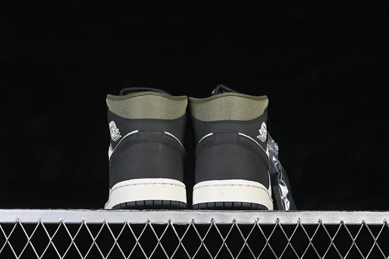 All categories Air Jordan Jordan series basketball shoes Air Jordan 1 Mid Air Jordan 1 Mid AJ1 Joe 1 olive green Chinese culture and leisure sneakers HV4091-102